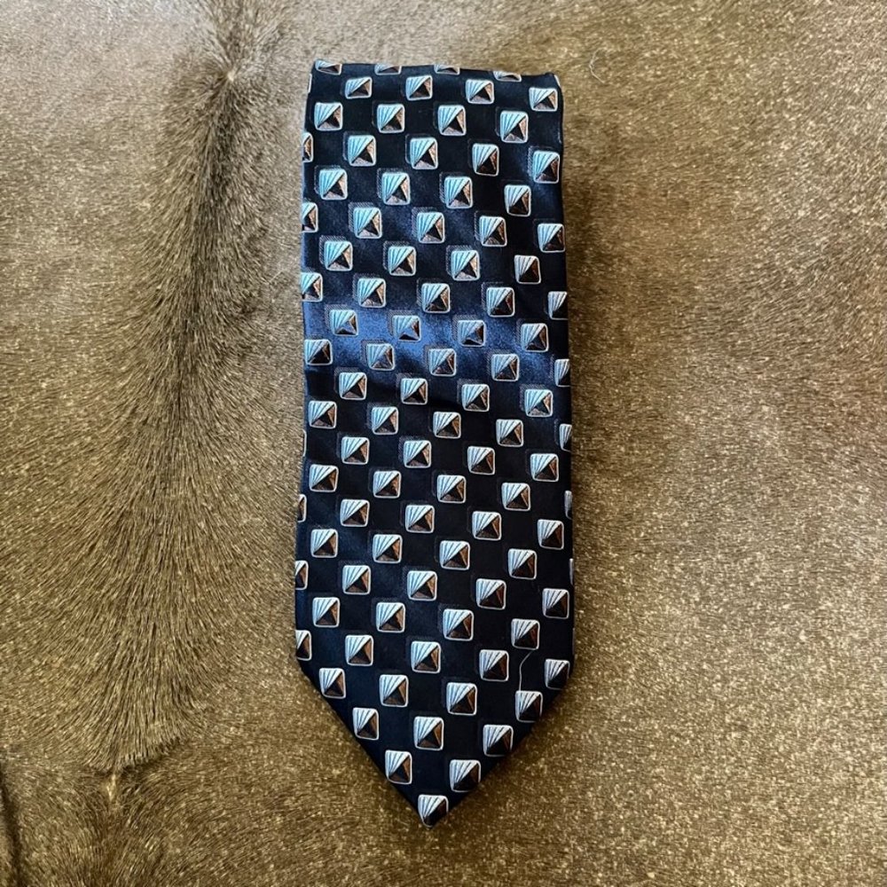 Ermenegildo Zegna Necktie 100% Silk XL
